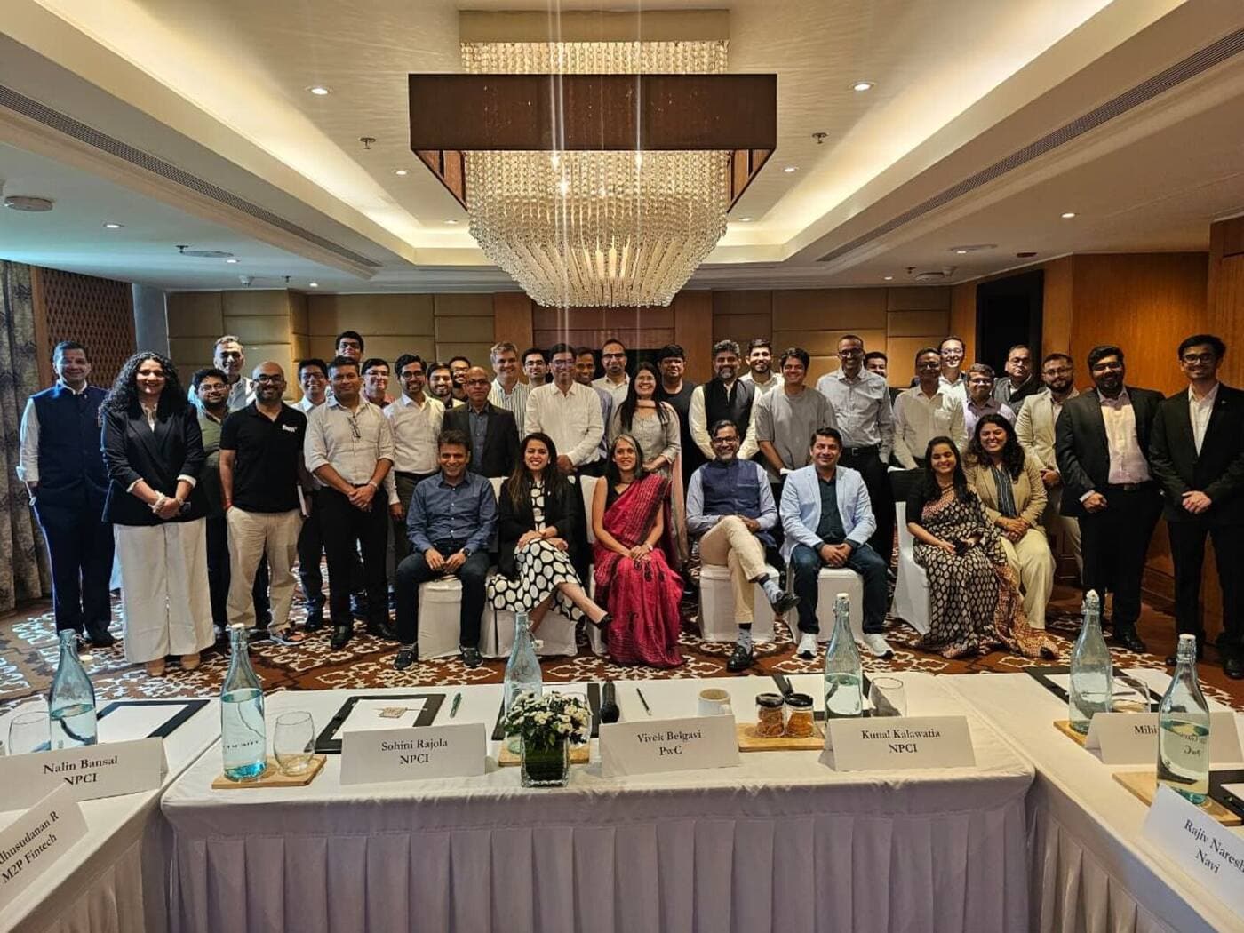 Leadership delegates gathered at a curated forum